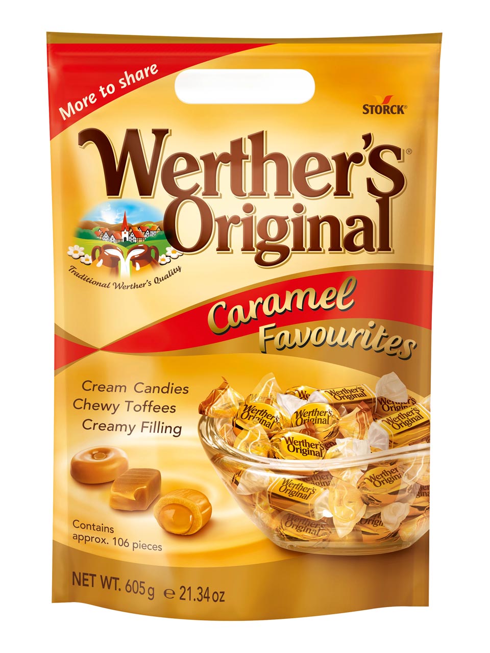 Werther's Favorite Pouch 605g null - onesize - 1