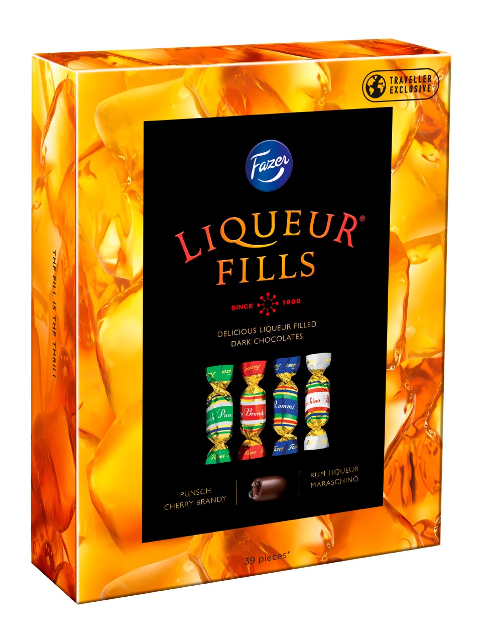 Chocolates filled with Liqueur Pralines Travel Box 300g null - onesize - 1