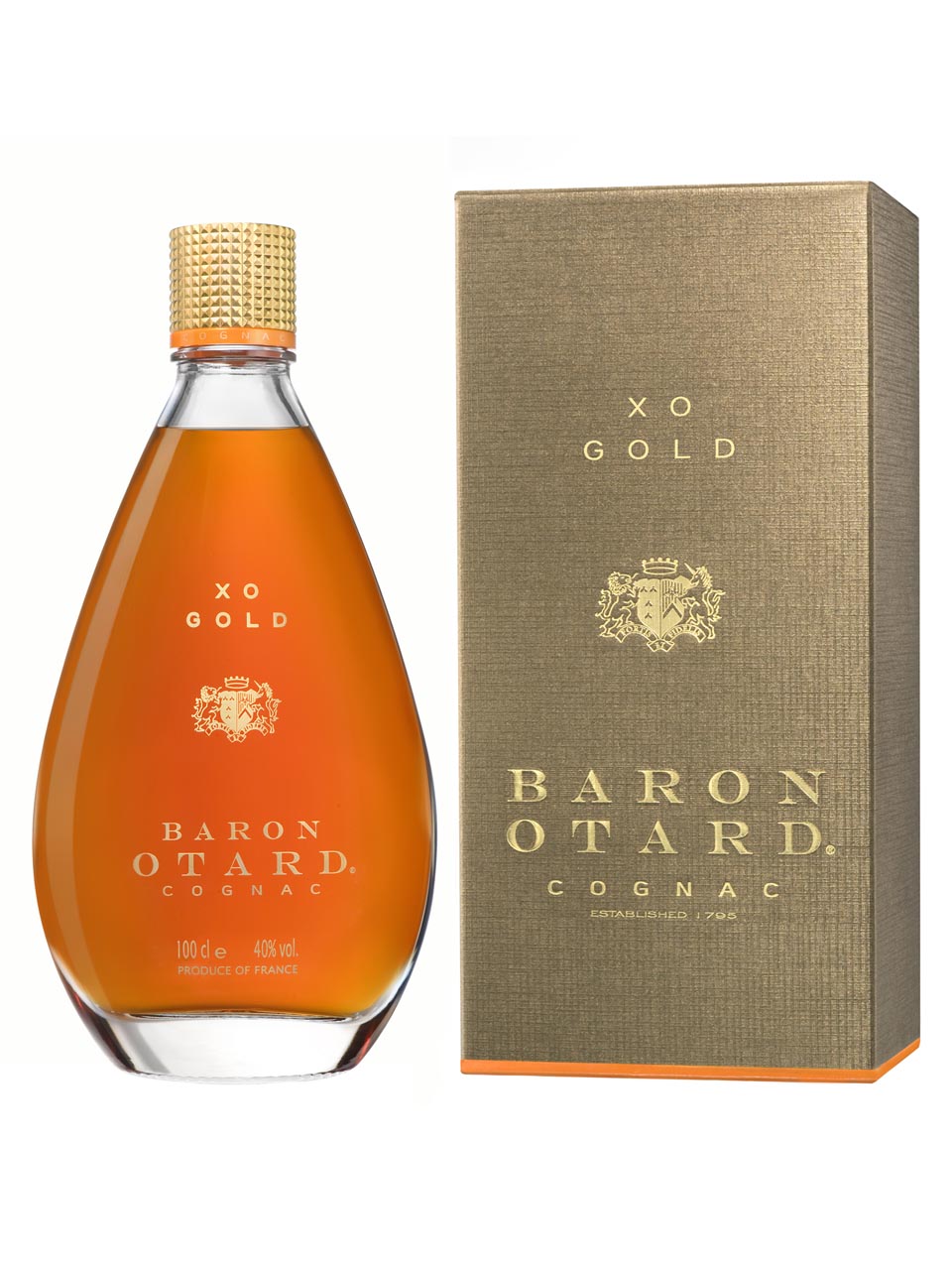 Baron Otard XO Gold 40% 1L null - onesize - 1