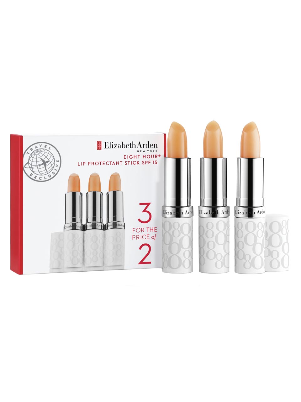 8-Hour Lip Protectant Stick SPF 15 Trio null - onesize - 1
