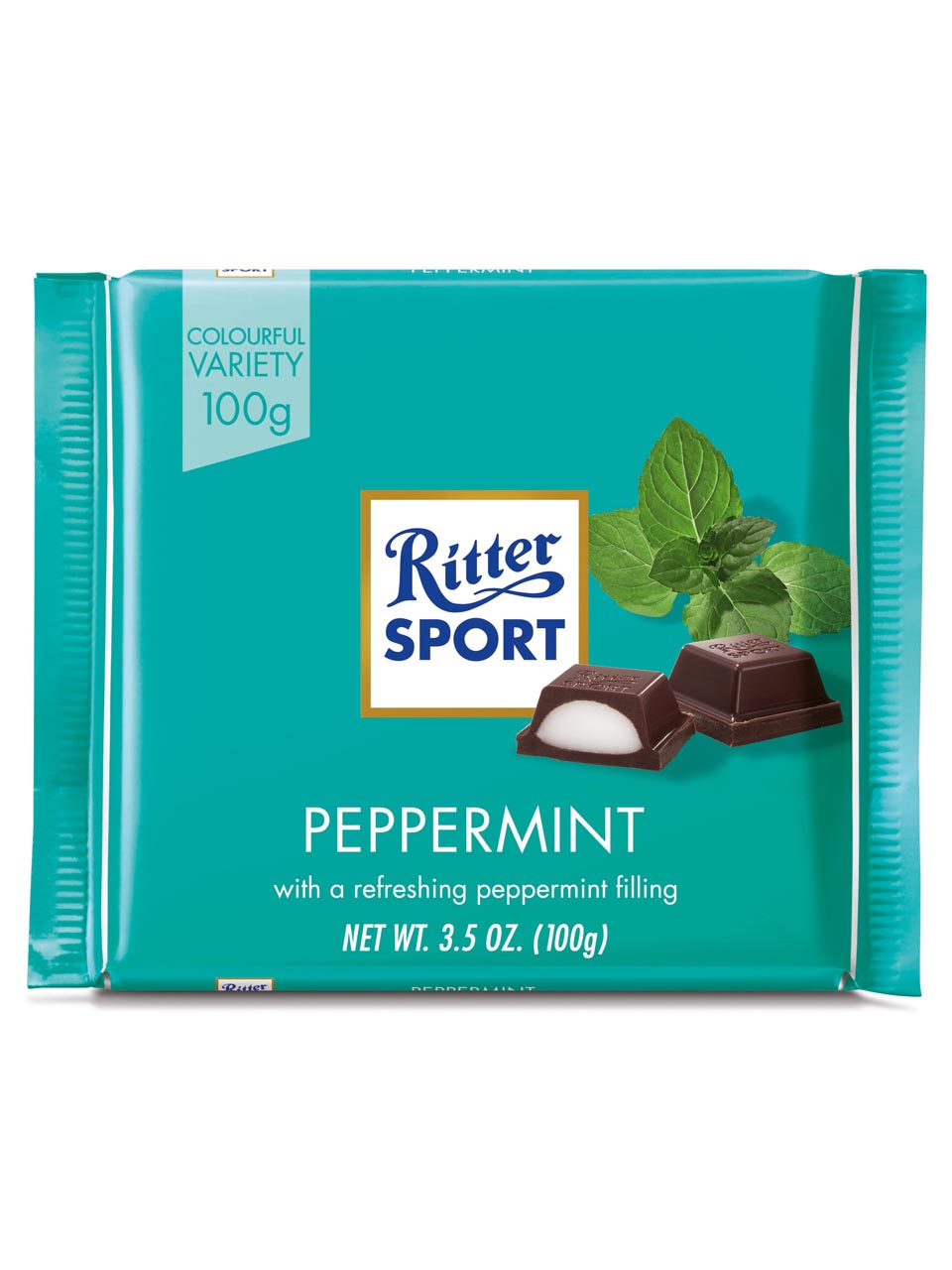 Ritter Sport Peppermint 100g null - onesize - 1