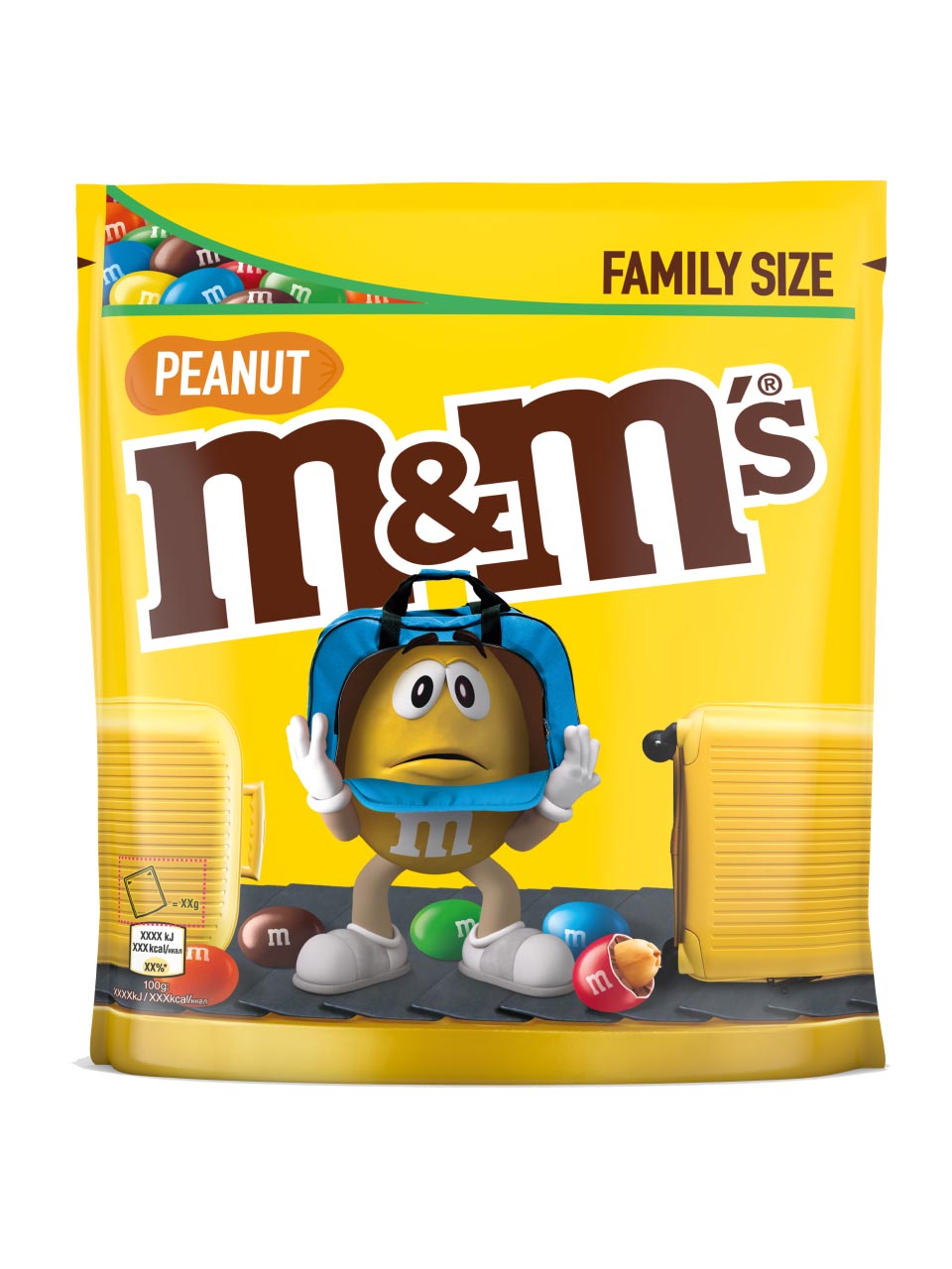M&M Peanut Pouch 440g null - onesize - 1