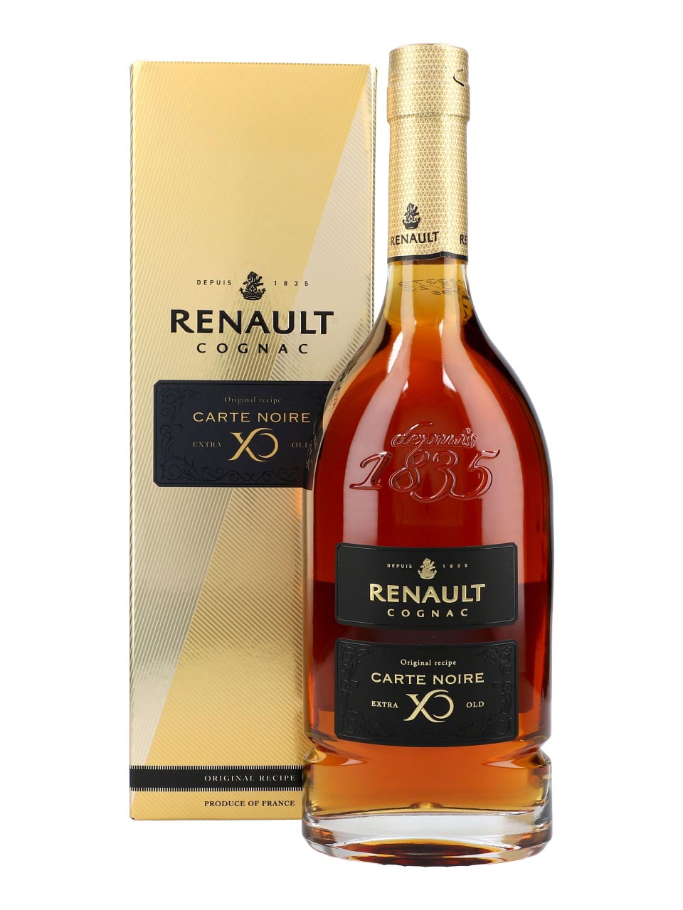 Renault Carte Noire Extra Old 40% 1L, Gift pack null - onesize - 1