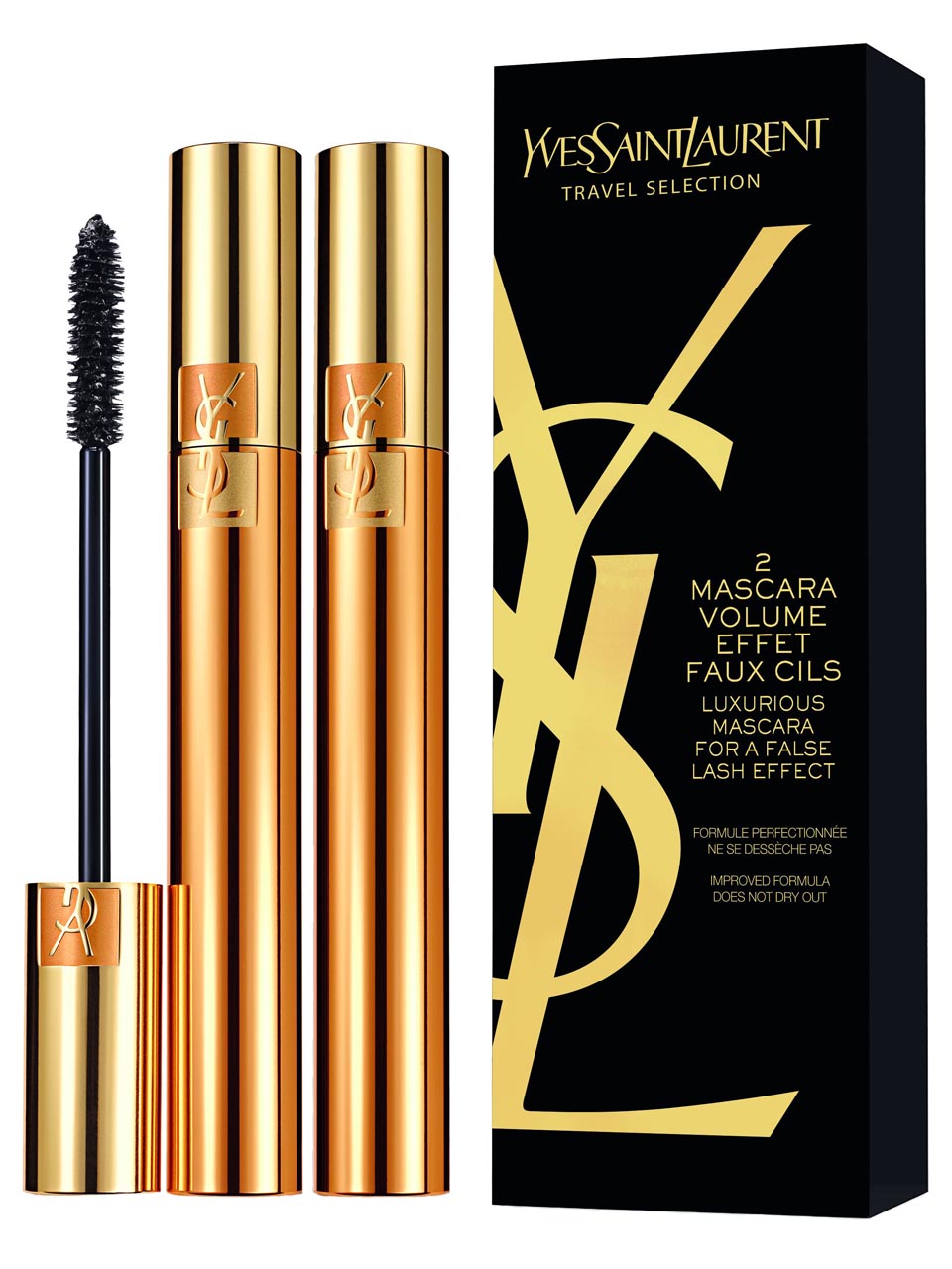 YSL  2x Mascara Volume Effet Faux Cils Noir 7,5 ml null - onesize - 1