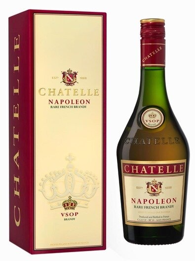 Chatelle Nap Brandy 40% 1L null - onesize - 1