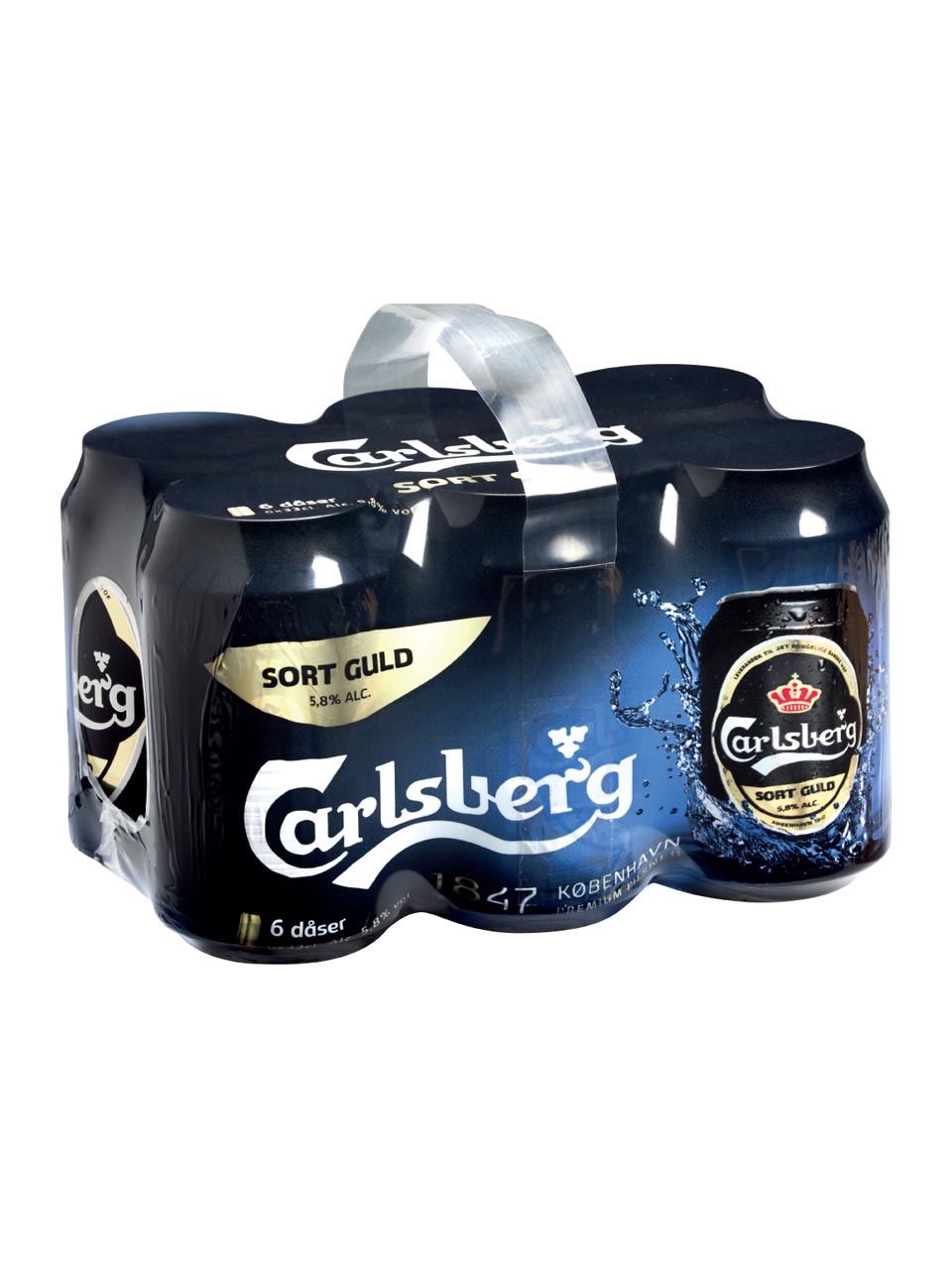 Carlsberg Black Gold 6X0.33L can null - onesize - 1