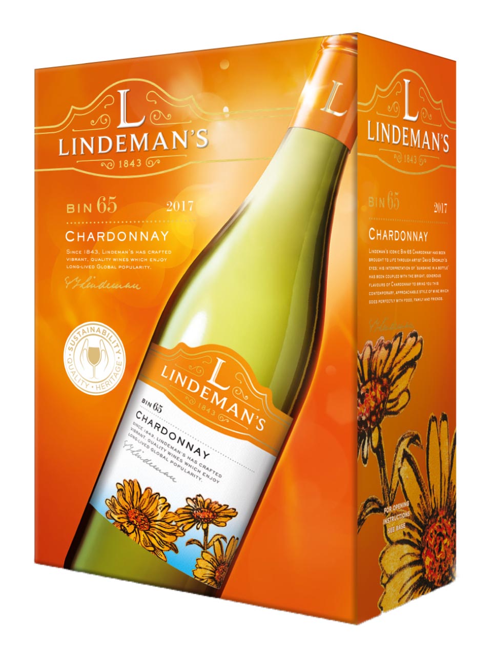 Lindemans BIN 65 Chardonnay 3L (Bag in Box) null - onesize - 1