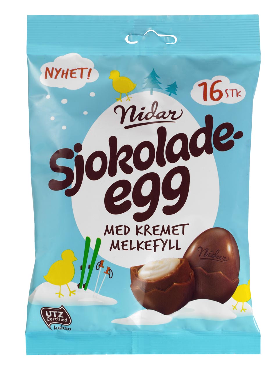 Nidar Sjokoladeeggs 187g null - onesize - 1