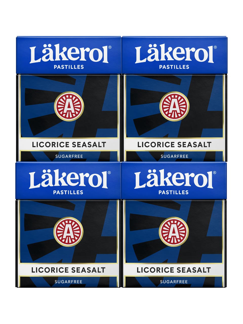 Läkerol Sea Salt 4-pack 4x25g
Pastilles with sweetners null - onesize - 1