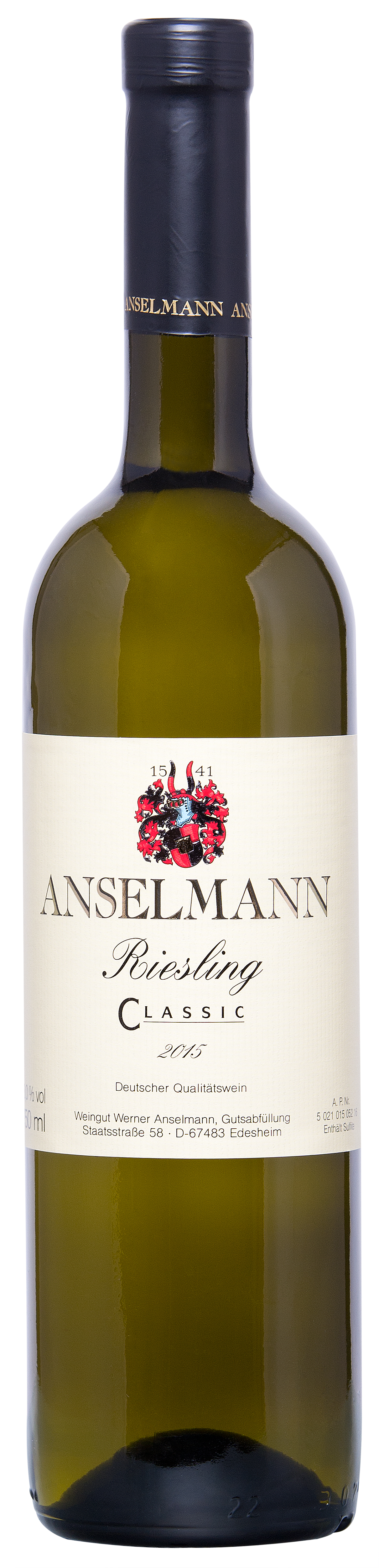 Anselmann Riesling classic 75cl null - onesize - 1