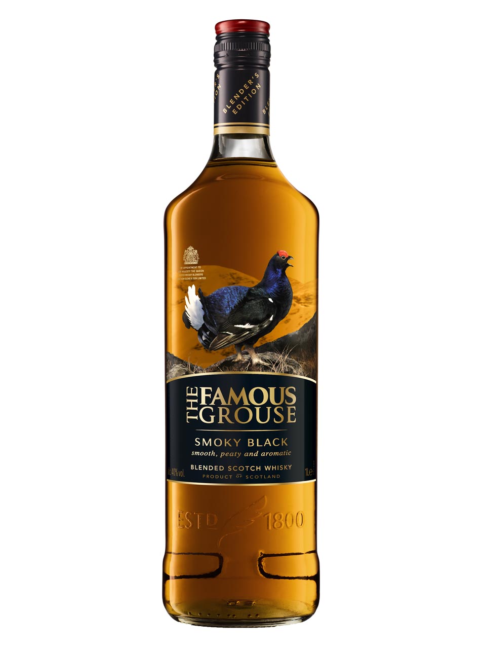The Famous Grouse Smoky Black Blended Scotch Whisky 40% 1L null - onesize - 1