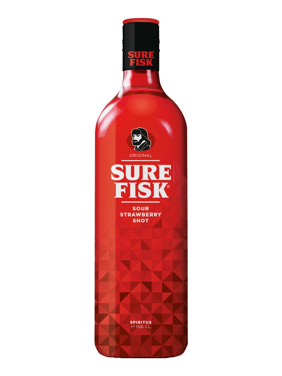 Sure Fisk Sour Strawberry 15% 1L null - onesize - 1