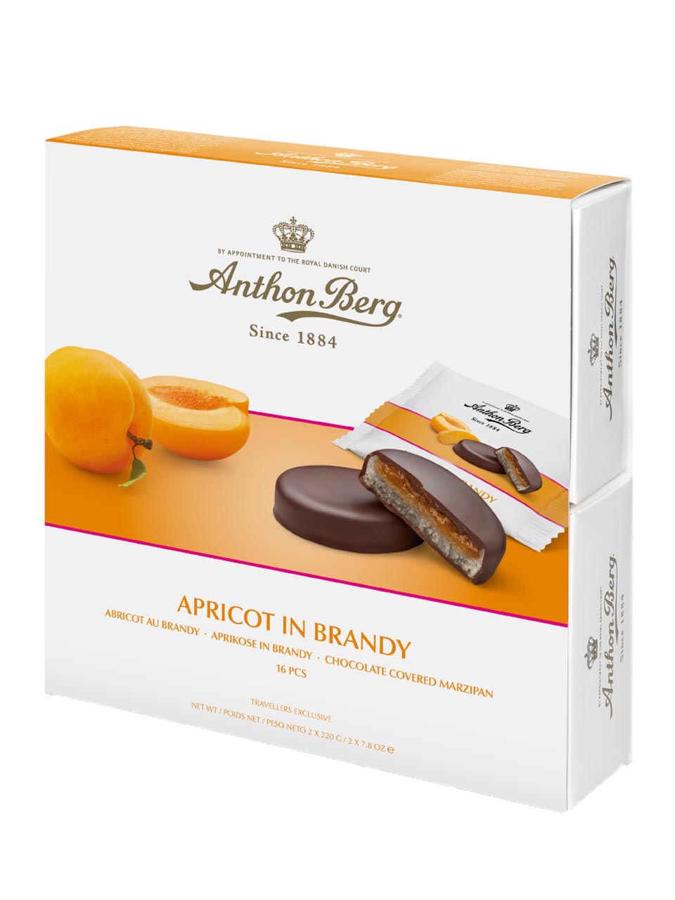 Anthon Berg Apricot in Brandy 440g null - onesize - 1