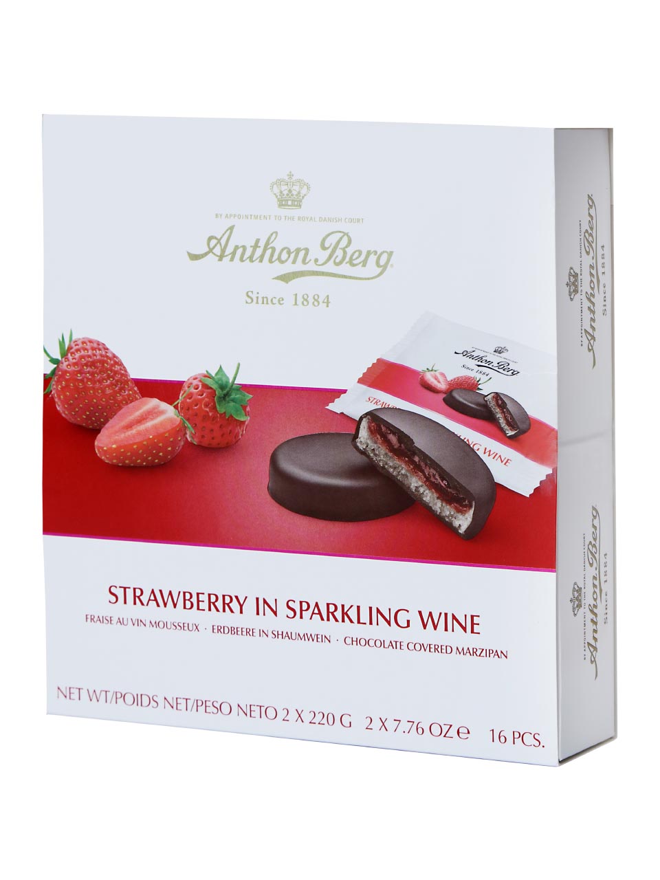 Anthon Berg strawberry in sparkling wine 440g null - onesize - 1