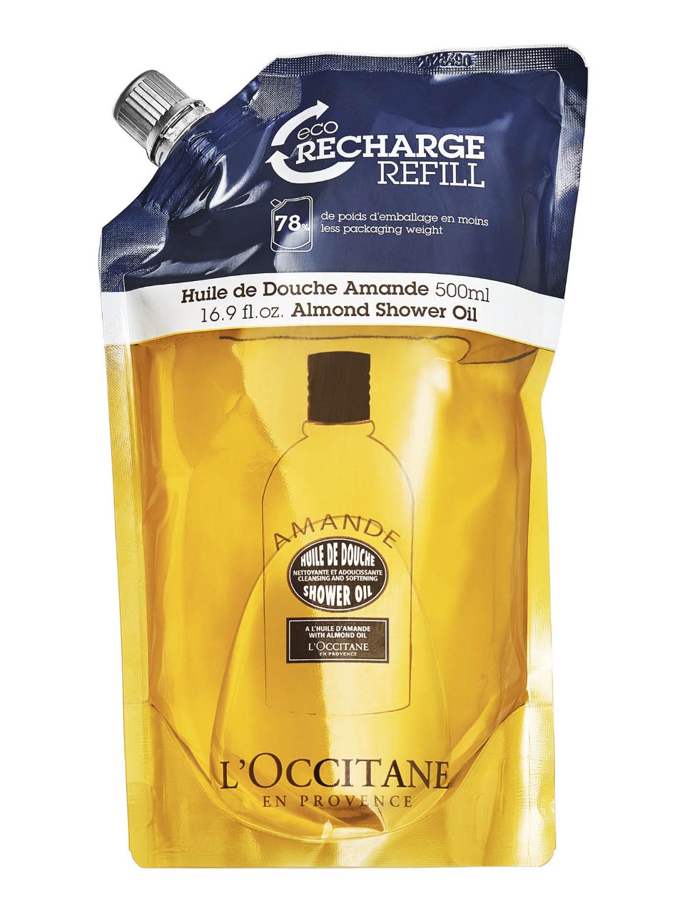 L'Occitane en Provence Almond Shower Oil Eco Refill 500 ml null - onesize - 1