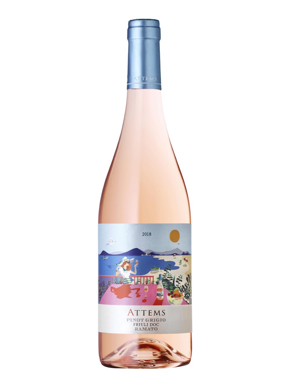 Attems, Pinot Grigio Ramato, Friuli, IGT, dry, rosé null - onesize - 1