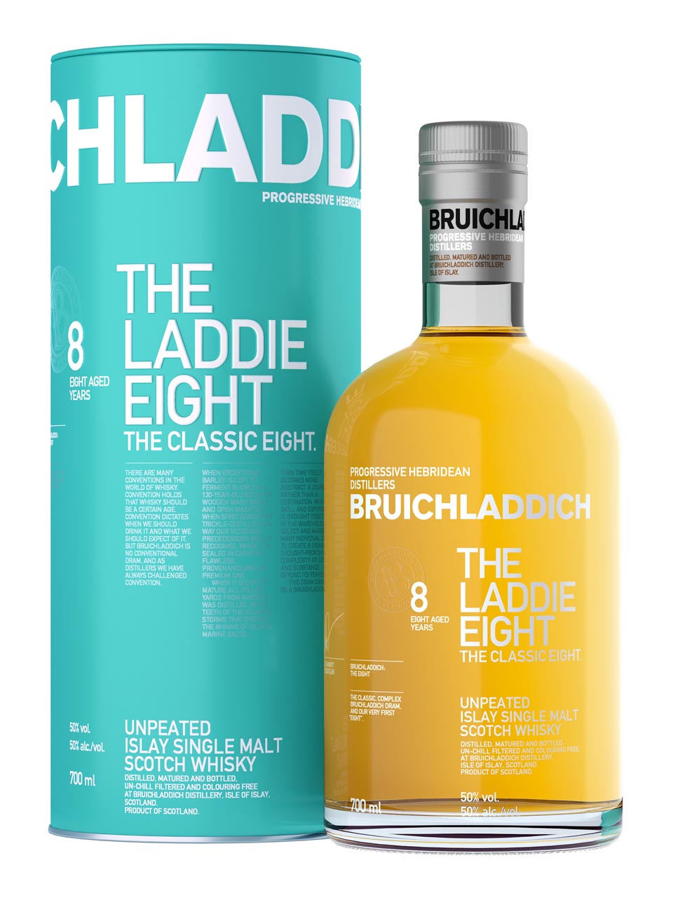 Bruichladdich Laddie 8 Islay Single Malt Scotch Whisky 50% 0.7L gift pack null - onesize - 1