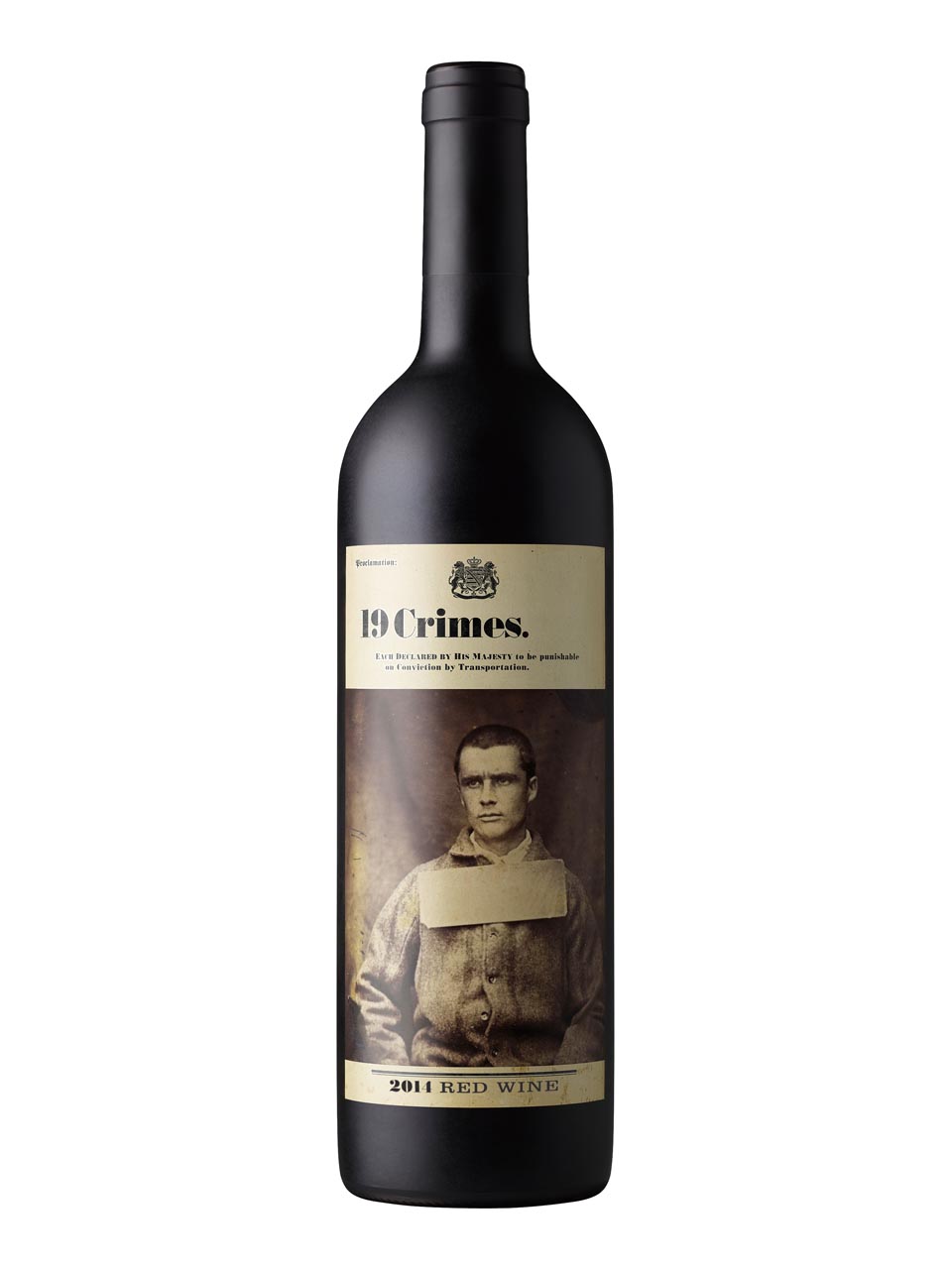 19 Crimes, Red Blend, South Australia, semi-dry, red 0.75 null - onesize - 1