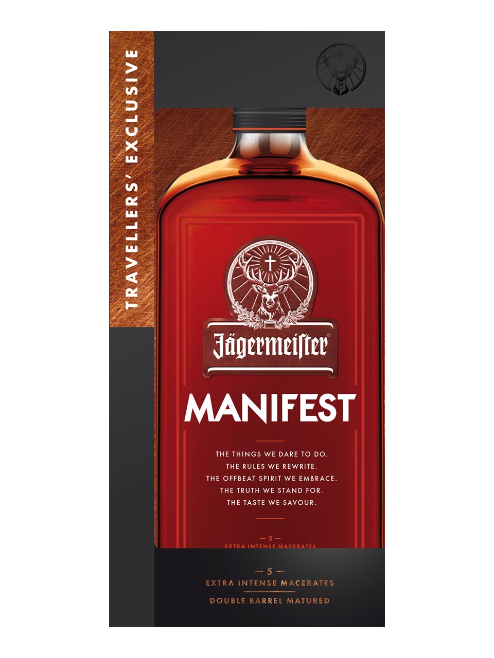 Jägermeister Likör Manifest 38% 1L gift pack null - onesize - 1