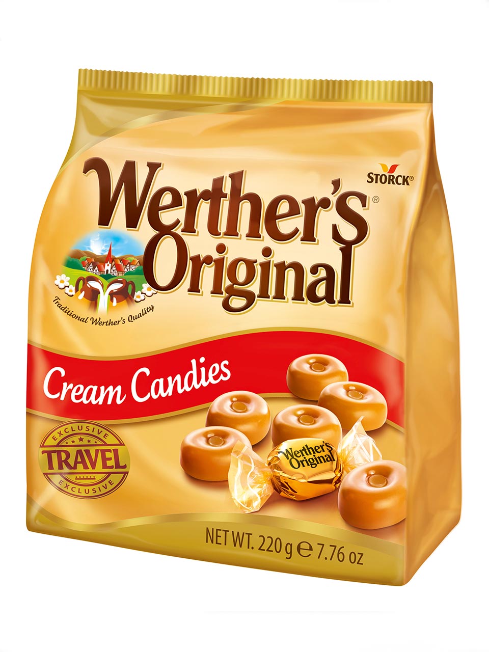 Werther's Orginal Cream Candy 220g null - onesize - 1