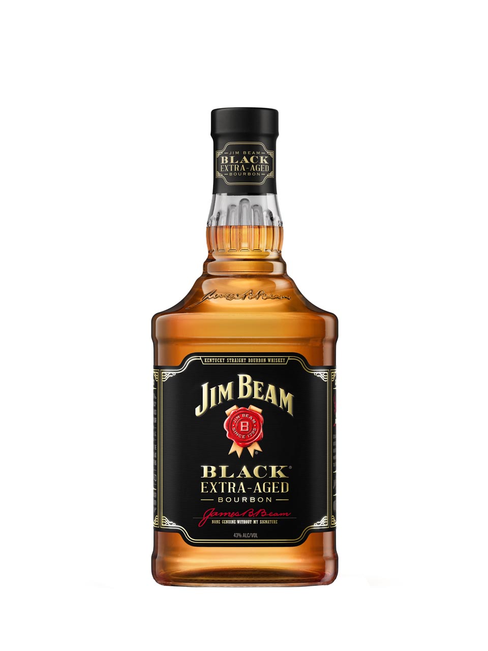 Jim Beam Black Extra Aged Kentucky Straight Bourbon Whiskey 43% 1L null - onesize - 1