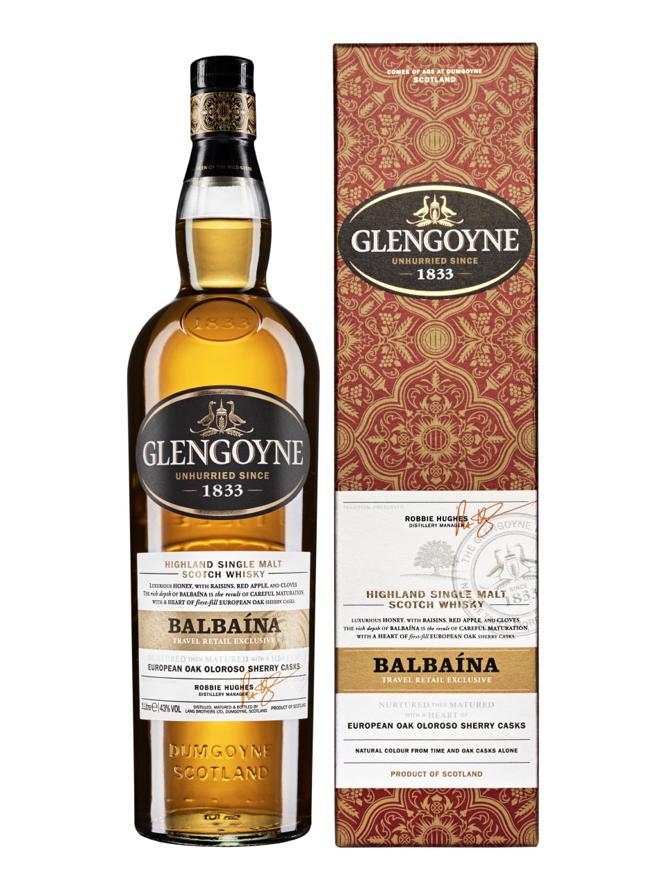 Glengoyne Balbaína 43% 1L GP null - onesize - 1