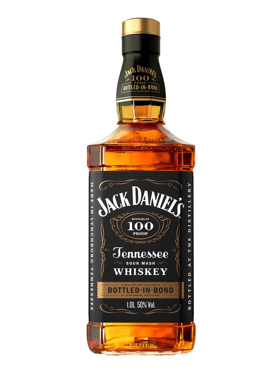 Jack Daniels Bottled in Bond Tennessee Whiskey 50% 1L Gift Pack null - onesize - 1