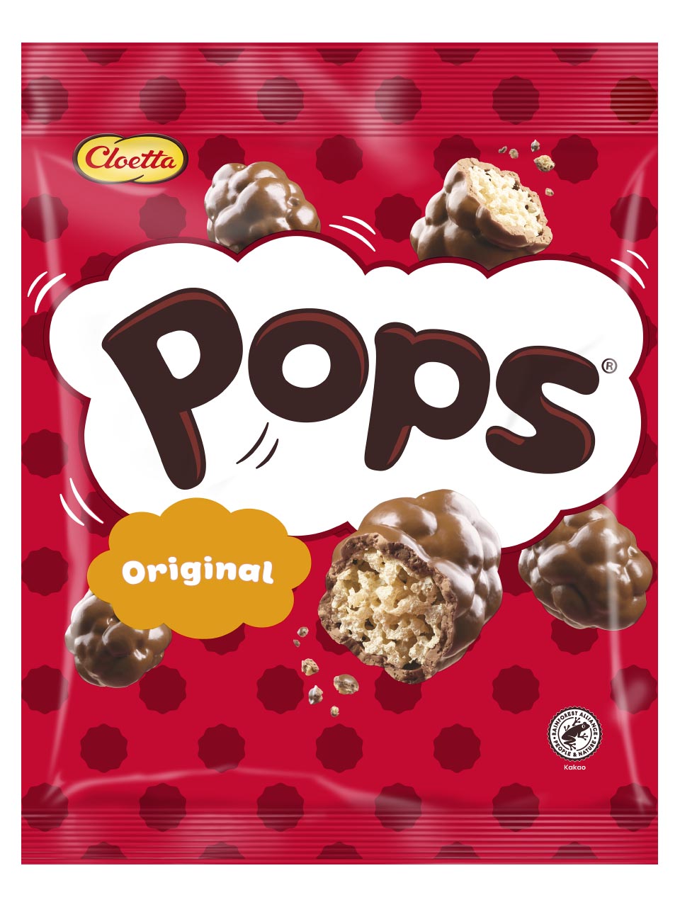 Cloetta Pops - corn pops with milk chocolate -  crunchy snack  210g null - onesize - 1