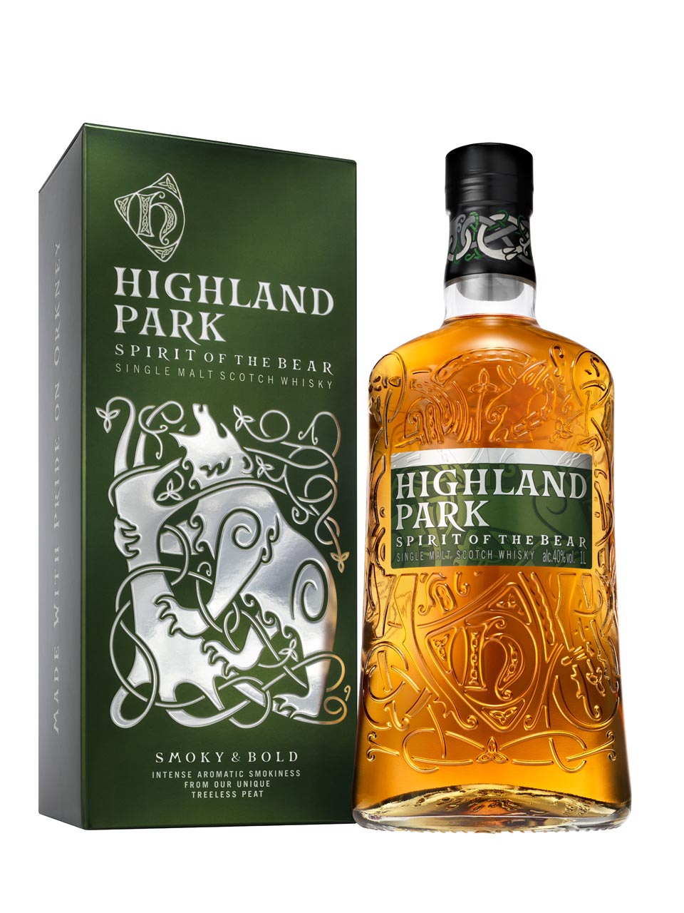 Highland Park Bear Island Single Malt Scotch Whisky 40% 1L gift pack null - onesize - 1
