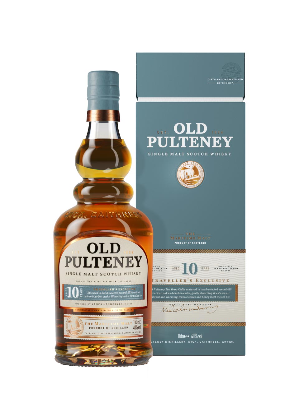 Old Pulteney 10y 40% 1L GP null - onesize - 1