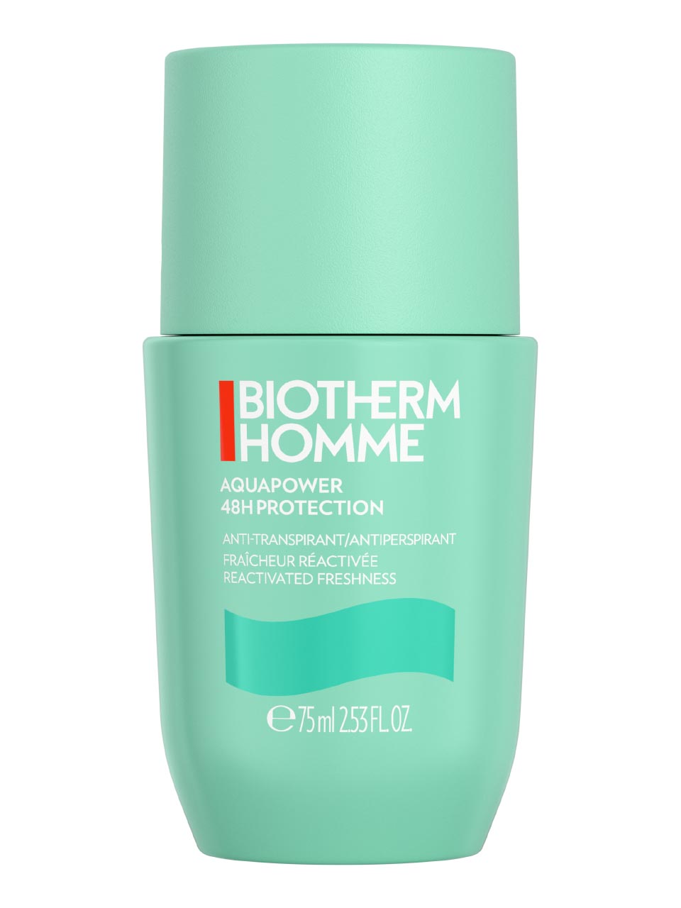 Biotherm Homme Aquapower Ice Cooling 48H Control Roll-on Deodorant 75 ml null - onesize - 1