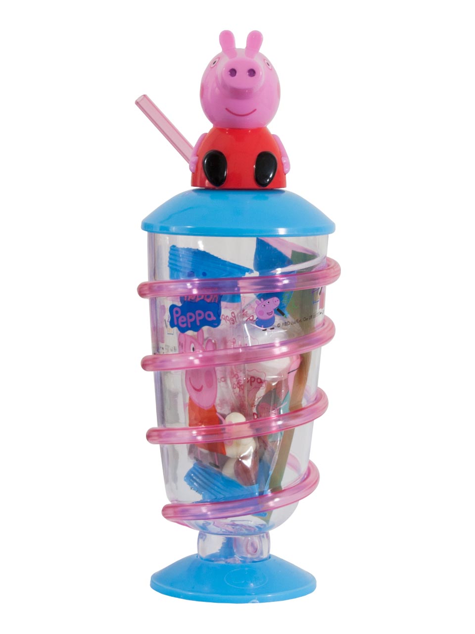 Peppa Pig Candy Cup Container with candy and stickers null - onesize - 1