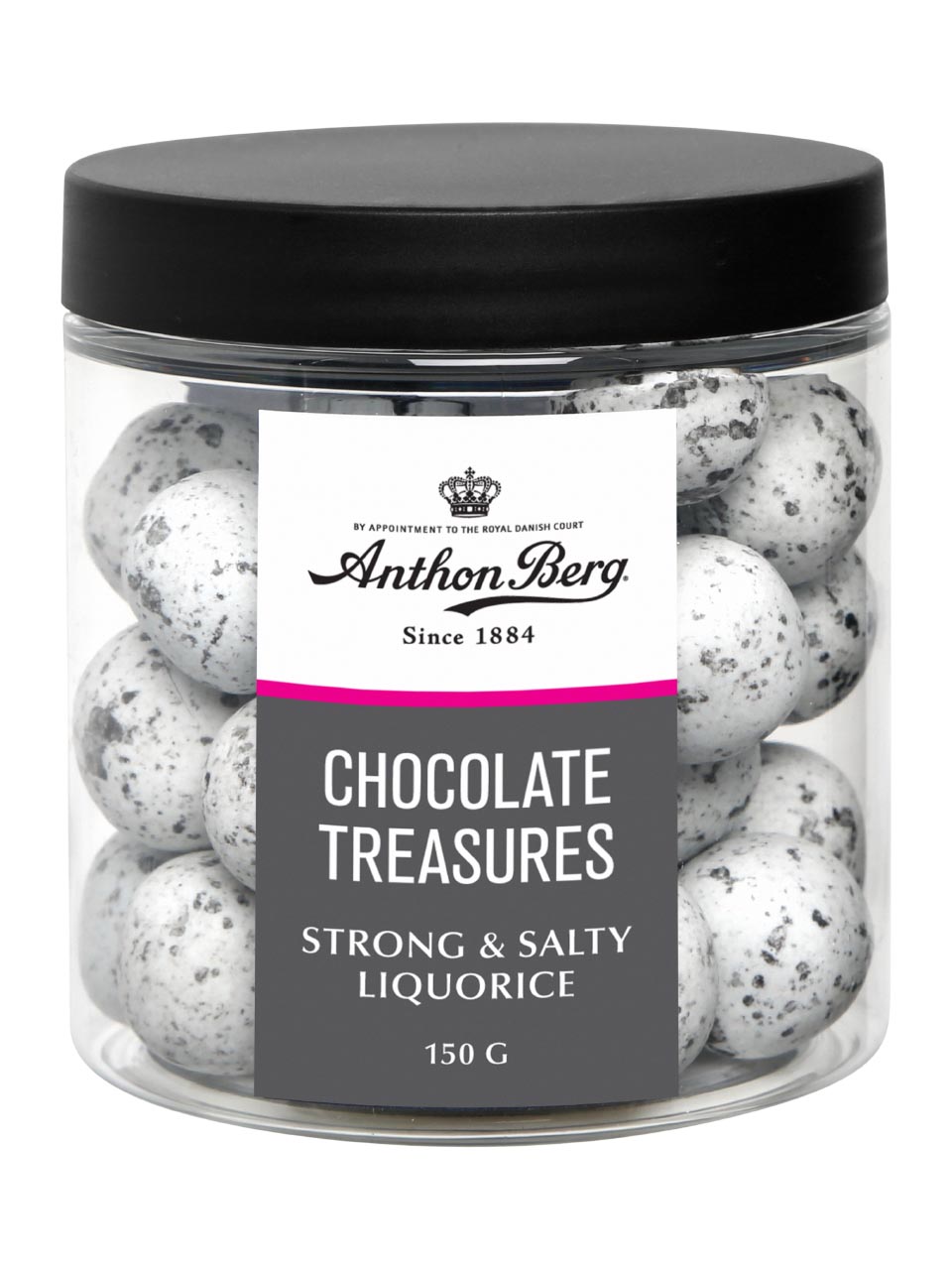 Chocolate Treasures Strong & Salty Liqourice null - onesize - 1