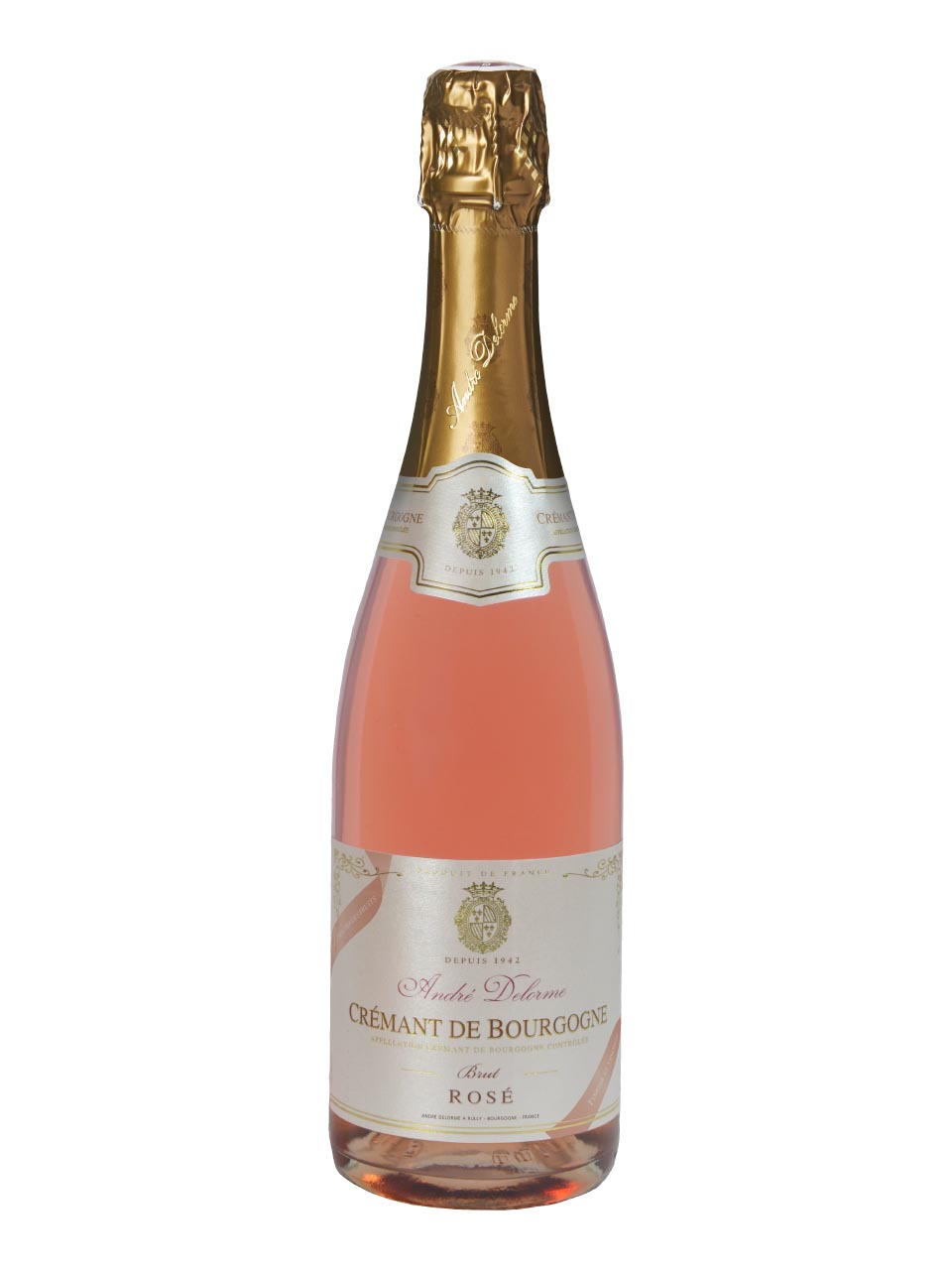 André Delorme, Crémant de Bourgogne, AOC, brut, rosé 0.75L null - onesize - 1