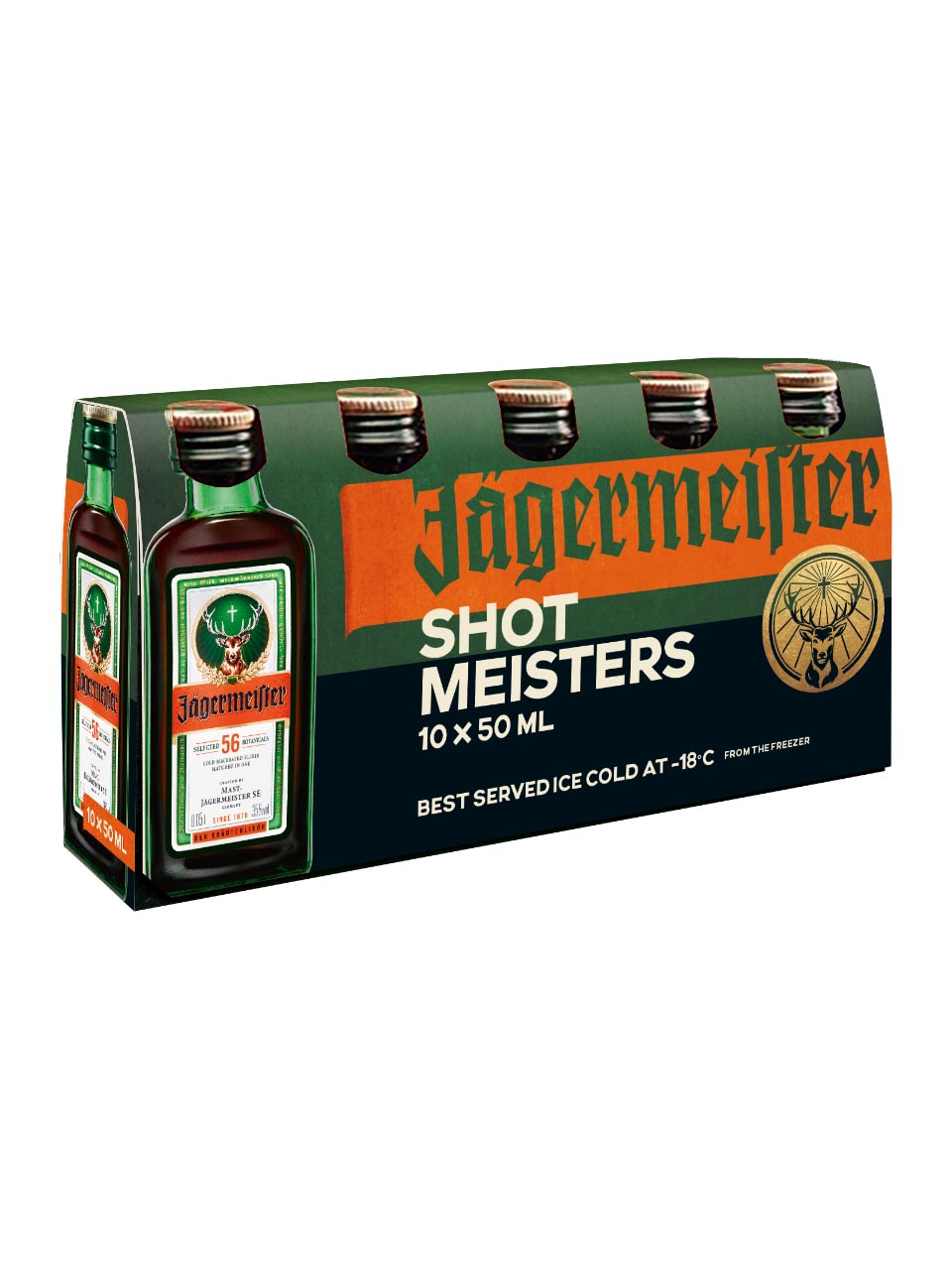 Jägermeister ShotMeister, 10x0.05L Minipack null - onesize - 1