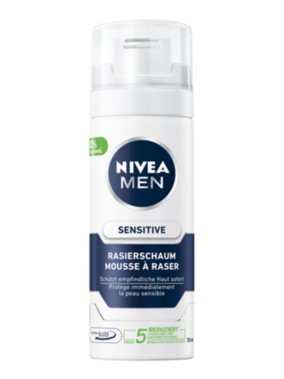 Nivea Men Sensitive Shaving Foam Mini 50 ml null - onesize - 1