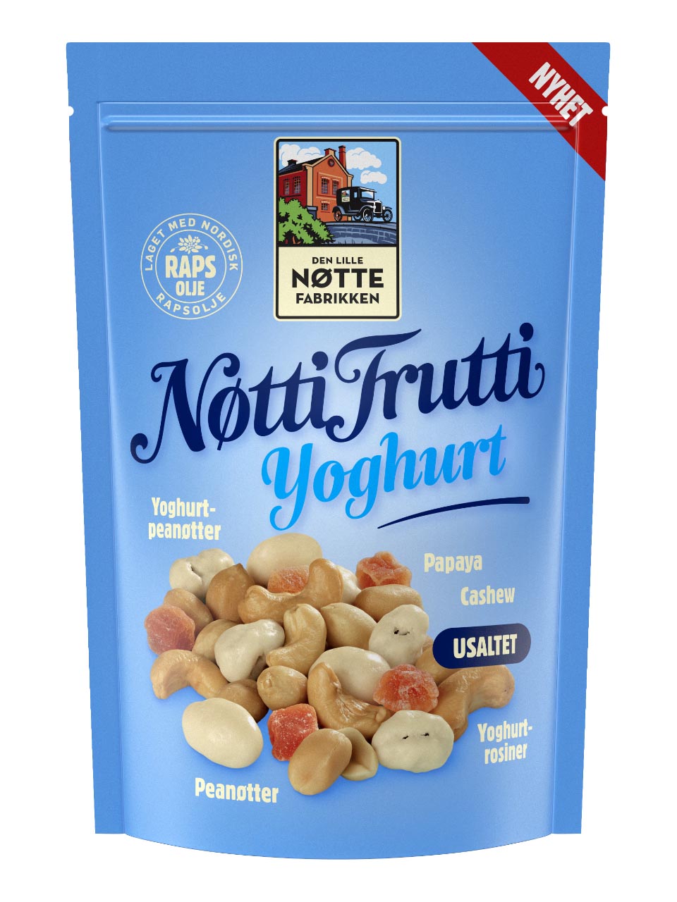 Den Lille Nøttefrabrikken Nøtti Frutti Yoghurt 170g null - onesize - 1