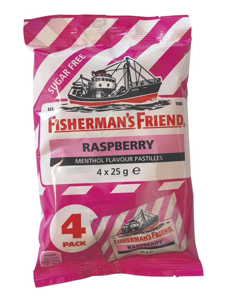 Fisherman's Friend Raspberry pastilles 4x25g null - onesize - 1