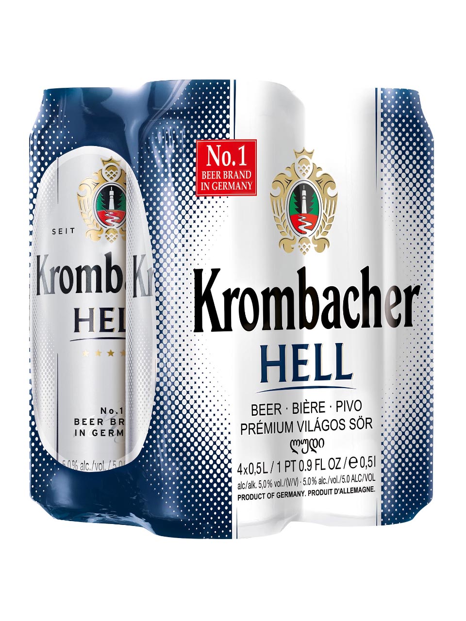 Krombacher Hell 4x0,5L null - onesize - 1