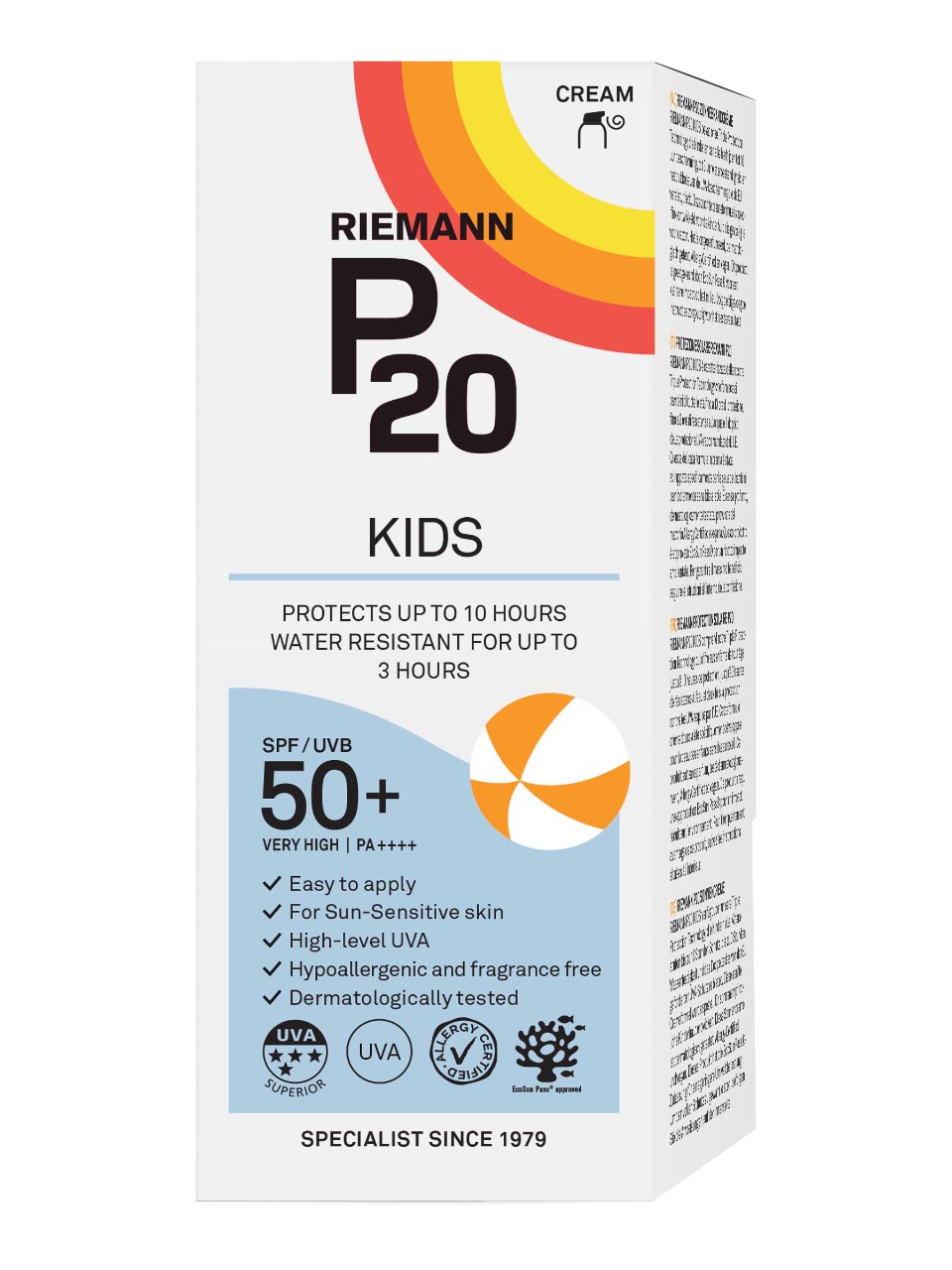 Riemann P20 Sun Cream Kids SPF 50+ 200 ml null - onesize - 1