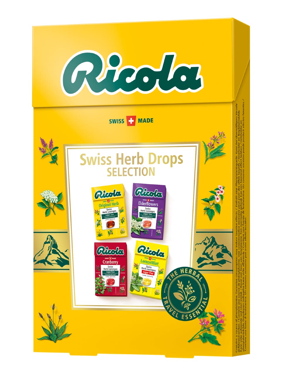 Ricola Swiss Herb Drops Large Box 4x45g null - onesize - 1
