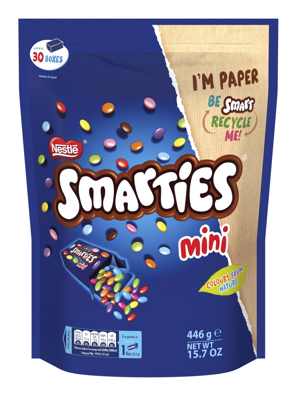 Smarties Mini Sharing Bag 446g null - onesize - 1