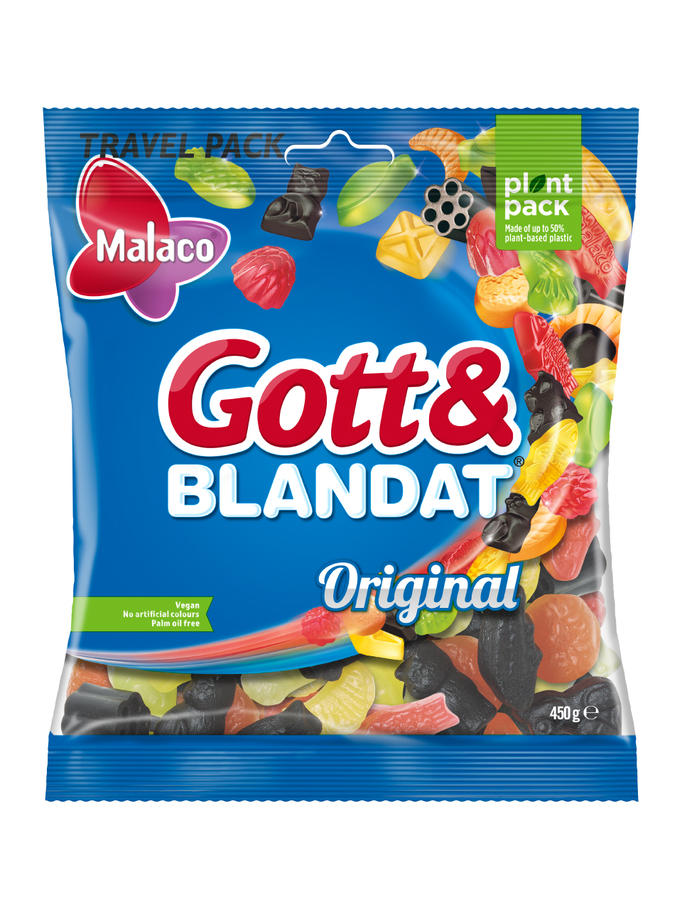 Malaco Godt & Blandet 450g null - onesize - 1