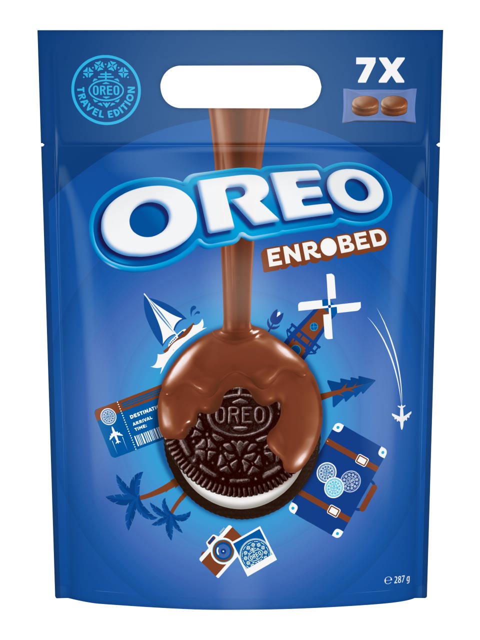 Oreo 287g Enrobed Milk Choco Gift null - onesize - 1