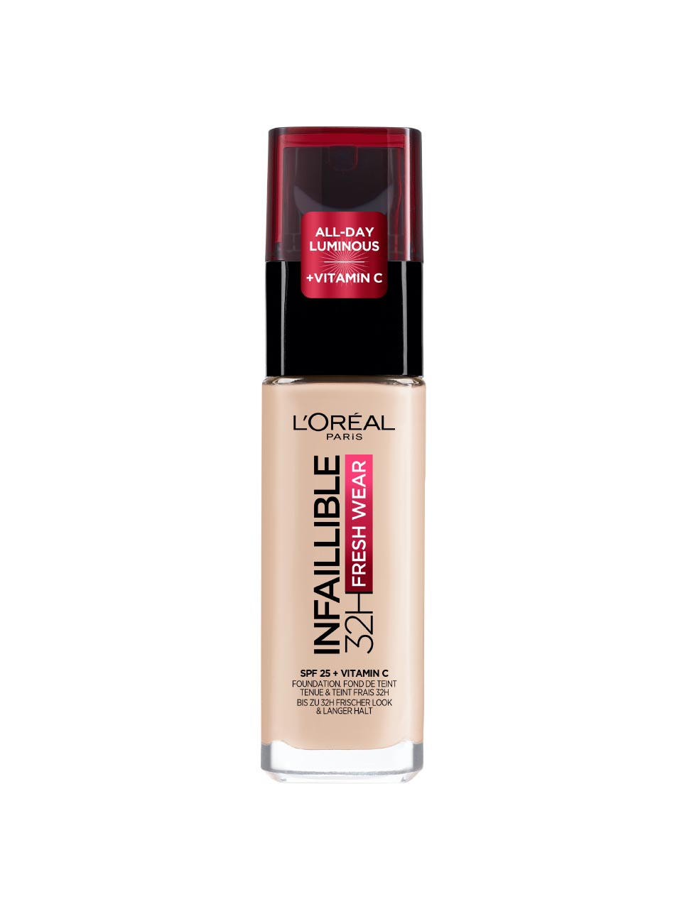 L'Oreal Paris Oa Infaillible Liquid Fresh Wear Foundation N° 15 Porcelaine 30 ml null - onesize - 1