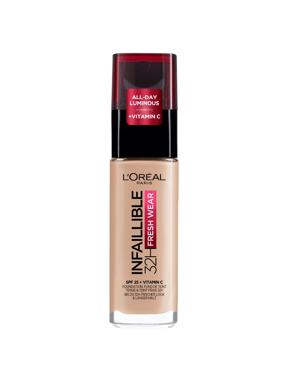 L'Oreal Paris Oa Infaillible Liquid Fresh Wear Foundation N° 110 Vanille Rose 30 ml null - onesize - 1