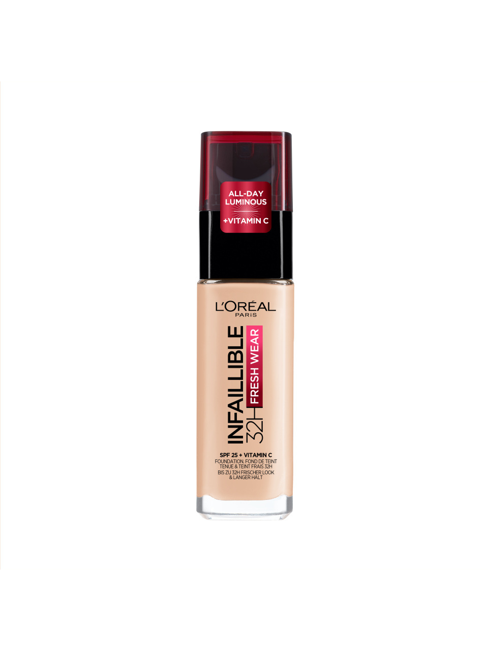 L'Oreal Paris Oa Infaillible Liquid Fresh Wear Foundation N° 20 Ivory 30 ml null - onesize - 1