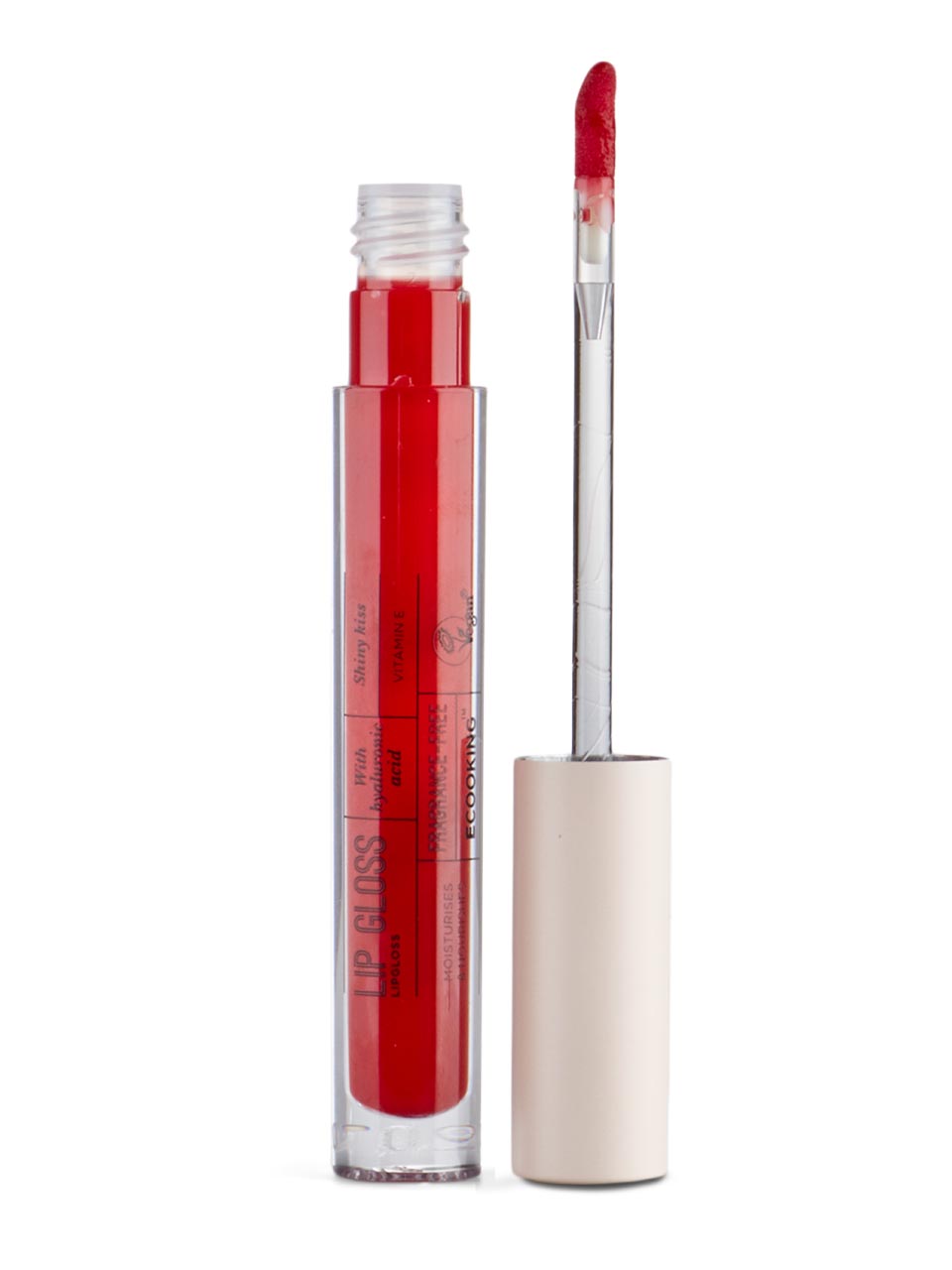 Ecooking Make-up Lip Gloss N° 04 Flamenco red null - onesize - 1