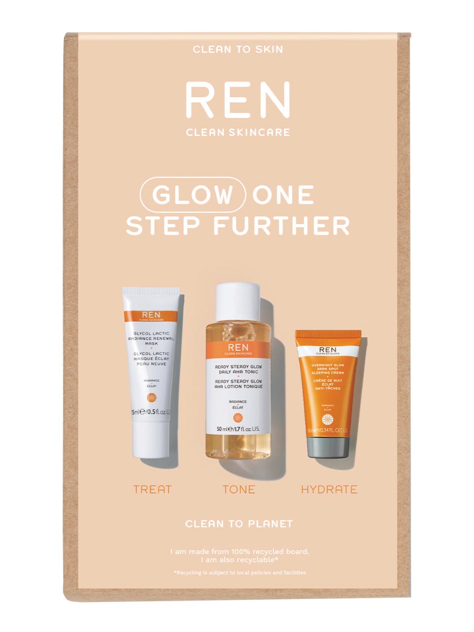 REN Clean Skincare Radiance Face Care Set null - onesize - 1