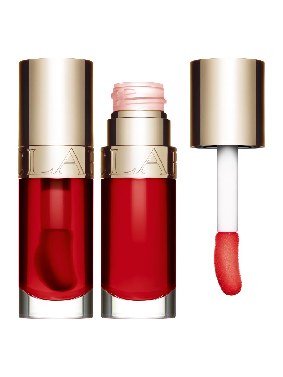 Clarins Lip Comfort Oil Lip Gloss N°08 Strawberry null - onesize - 1